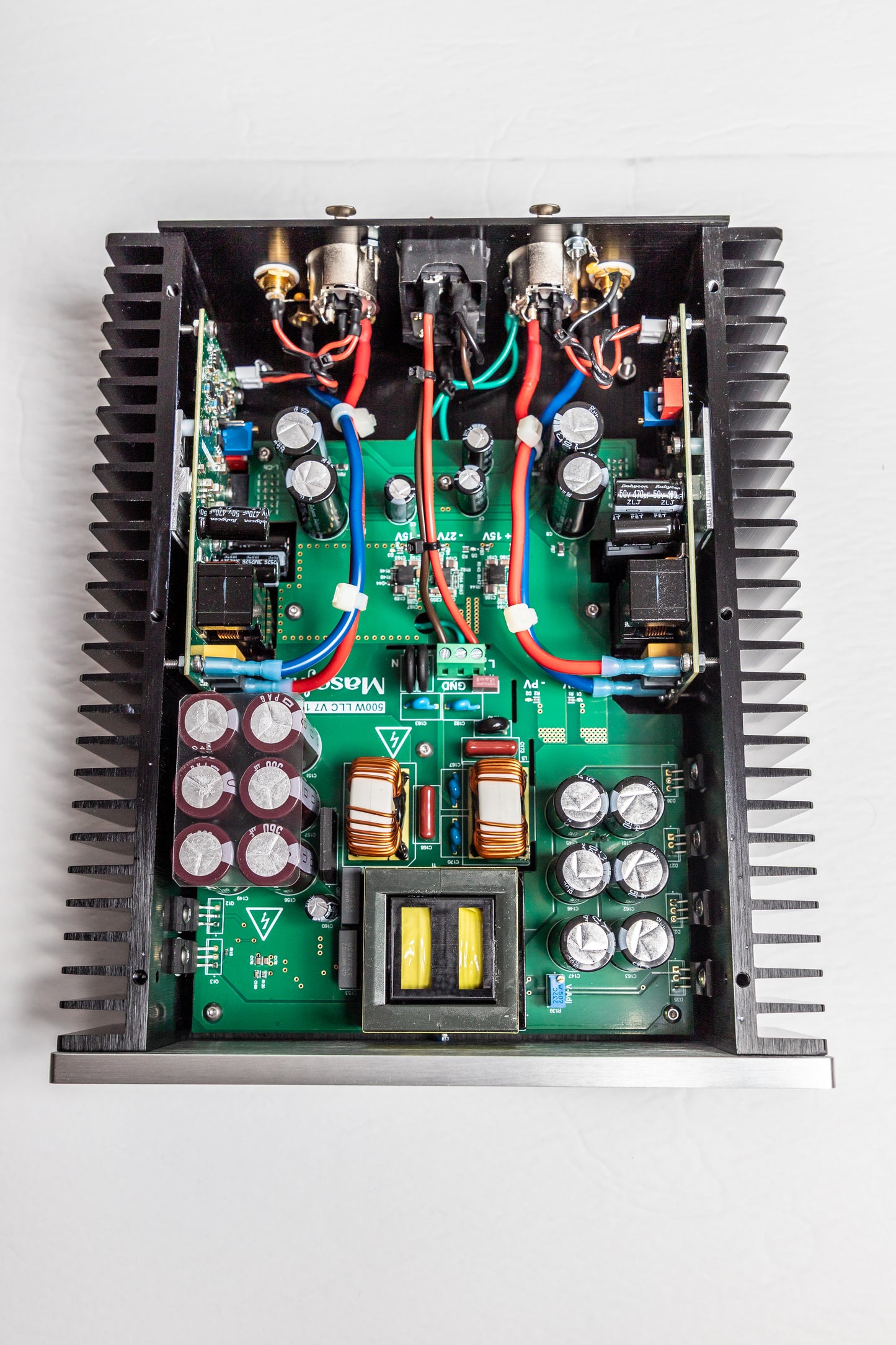 MASCINI - 250Watt Audiophile GaN Class-D Stereo Power Amplifier SILVER